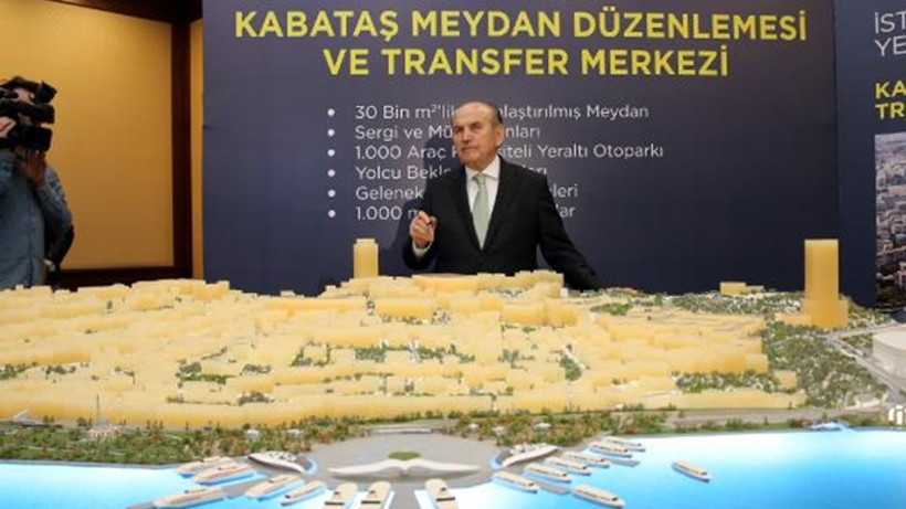 Topbaş'dan Kabataş meydanı açıklaması