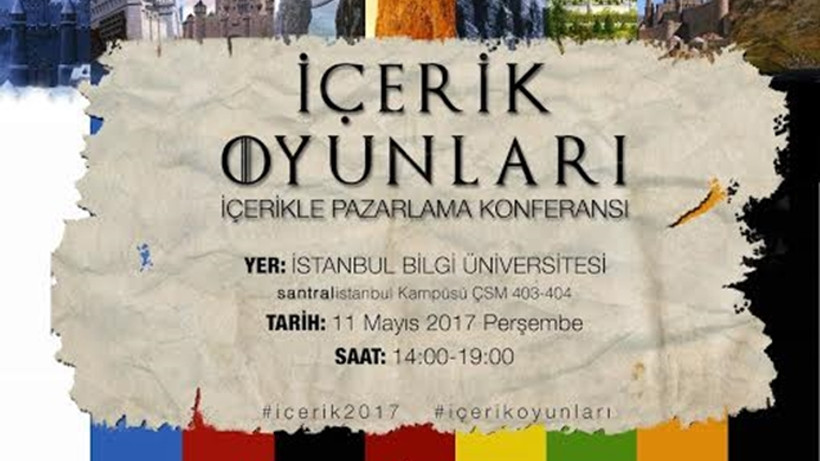 İçerikle Pazarlama Konferansı 11 Mayıs’ta Bilgi Üniversitesi’nde