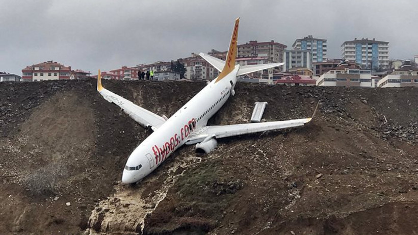 Trabzon'daki uçak kazası için soruşturma başlatıldı