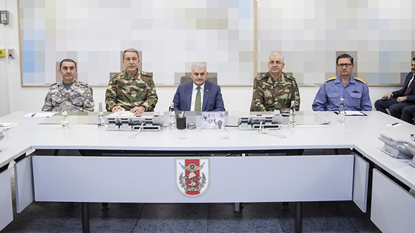 Başbakan Yıldırım Genelkurmay Karargahı'nda