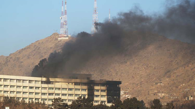 Afganistan'da otele terör saldırısı