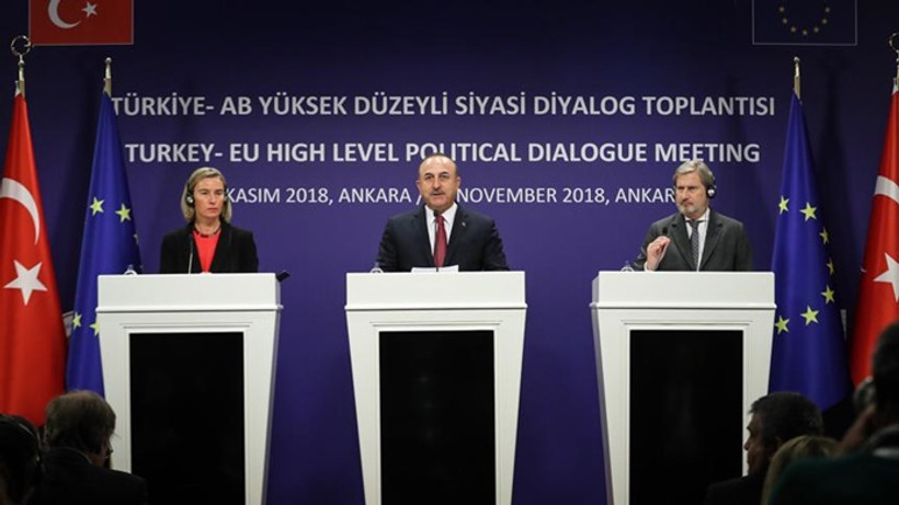 Türkiye ile AB İran konusunda mutabık kaldı