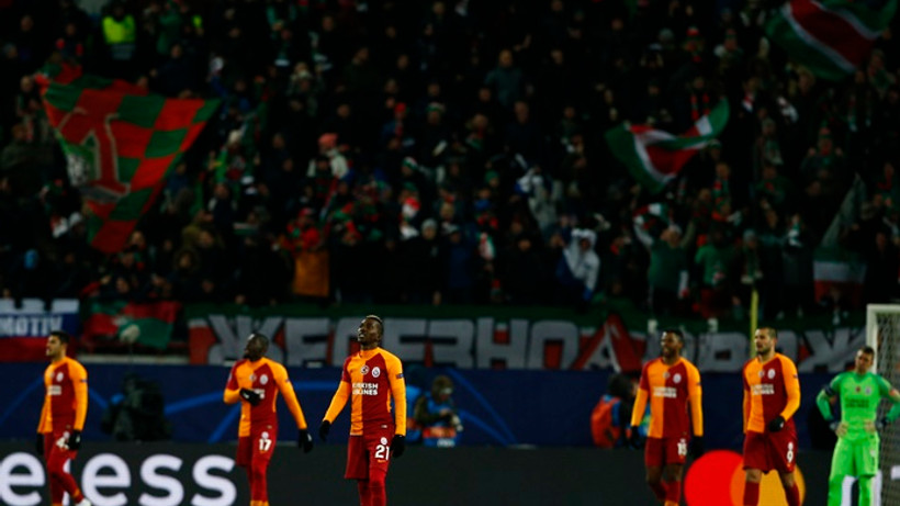 Galatasaray, gruptan çıkma şansını kaybetti