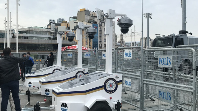 Taksim'de yılbaşı önlemleri