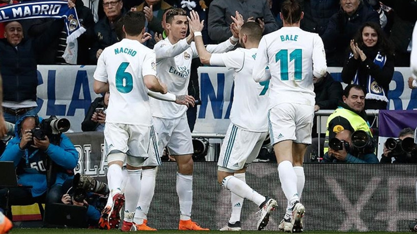 Real Madrid evinde farklı kazandı
