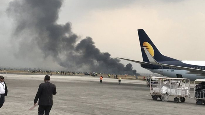 Nepal'de yolcu uçağı düştü: 49 ölü, 22 yaralı