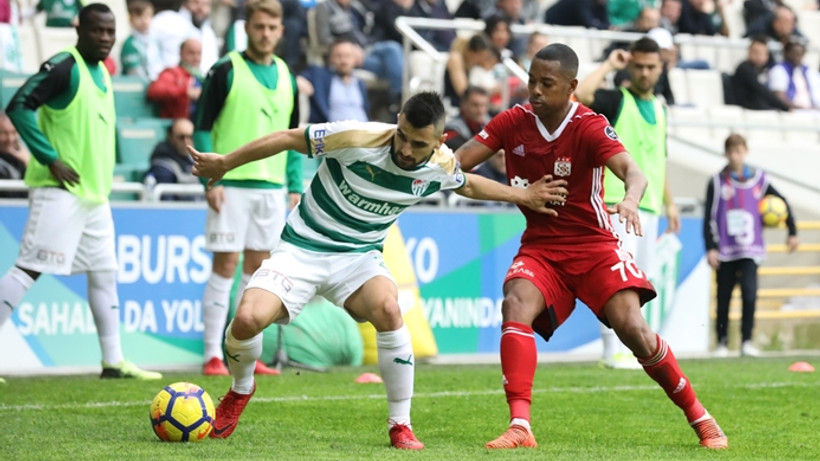 Bursaspor, Sivasspor'u tek golle devirdi