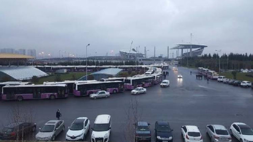 600 otobüs kontak kapattı