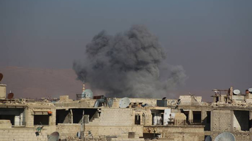 Irak savaş uçakları Suriye'de DEAŞ'ı vurdu