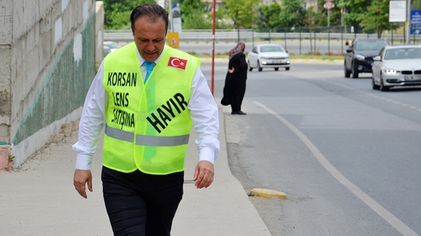 'Korsan lens'e karşı Ankara'ya yürüyüş başlatıldı