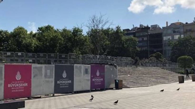 Taksim'de 'Gezi' önlemi: Bazı yollar kapatıldı