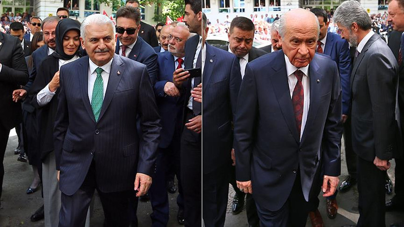 Yıldırım ve Bahçeli YSK'ya başvuru yaptı