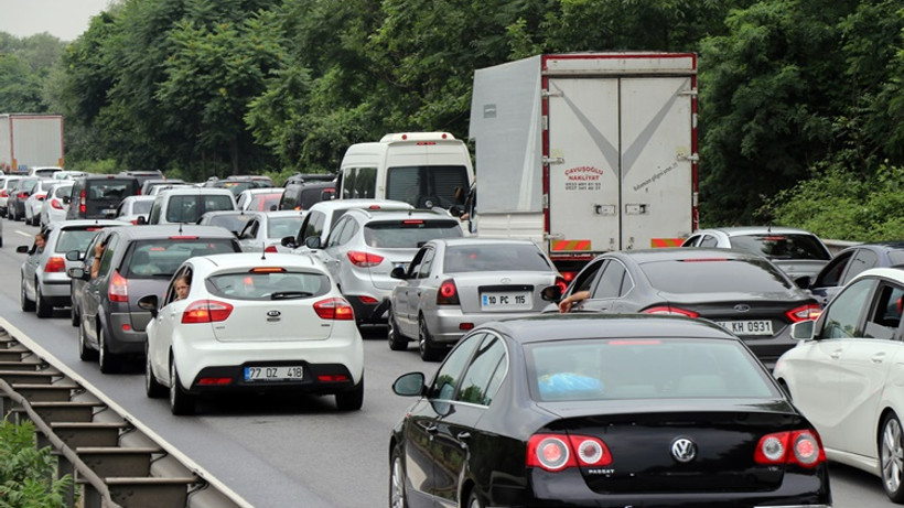 Tatilciler dönüş yolunda