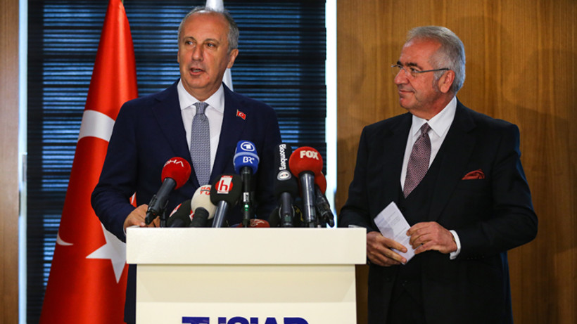 Muharrem İnce, TÜSİAD'ı ziyaret etti