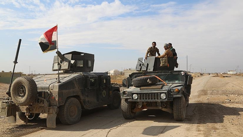 Irak güçleri Suriye sınırında denetimi sağladı