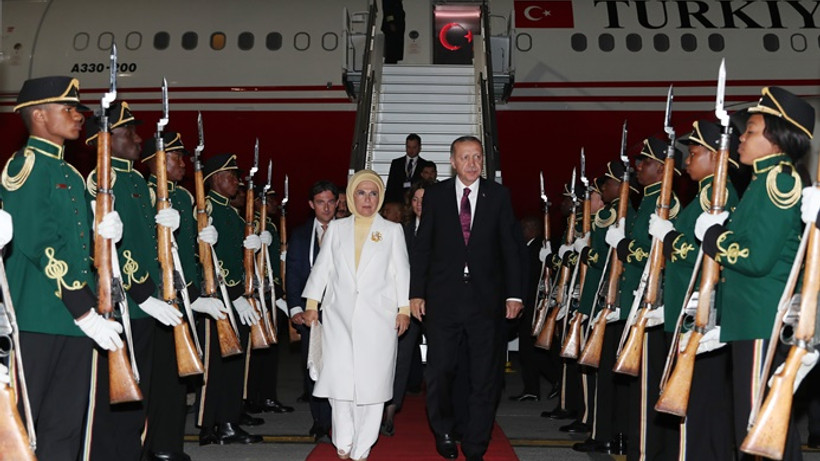 Cumhurbaşkanı Erdoğan Güney Afrika’da
