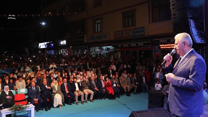 Yıldırım: Bu hükümete tehdit, bu millete gözdağı sökmez
