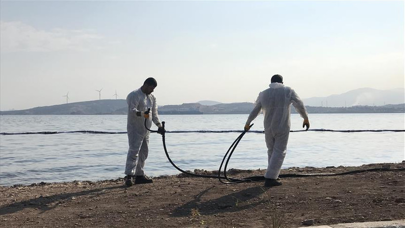 Denize sızan madde fuel oil