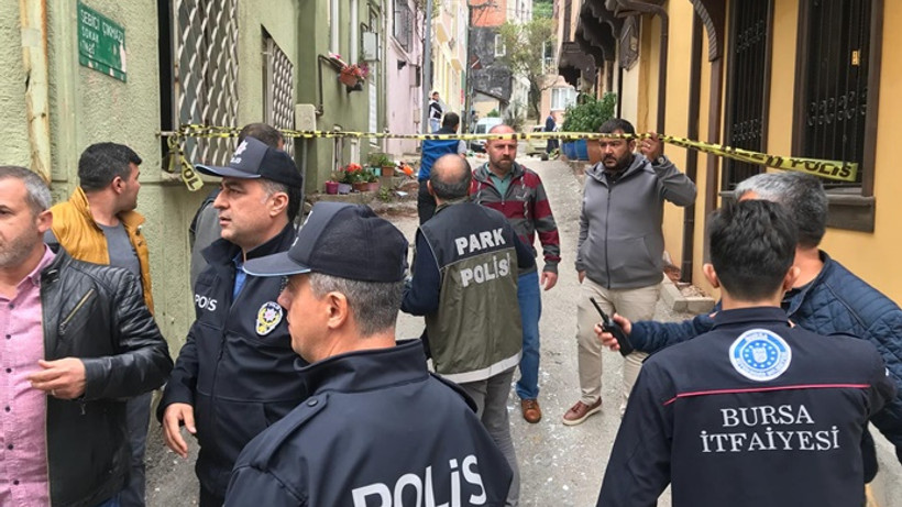 Bursa'da doğalgaz patlaması