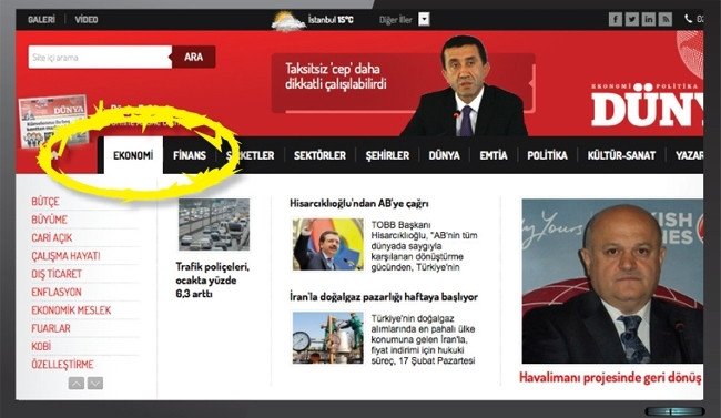 dunya.com'un yeni yüzünde 'yok yok' - Sayfa 3