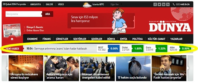 dunya.com'un yeni yüzünde 'yok yok' - Sayfa 4