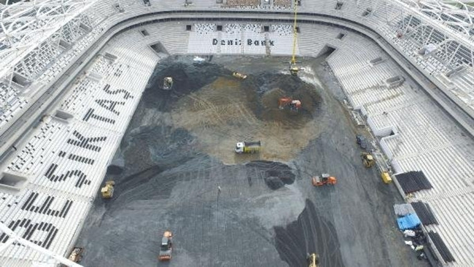 Vodafone Arena'da 'Beşiktaş' yazısı tamam - Sayfa 2