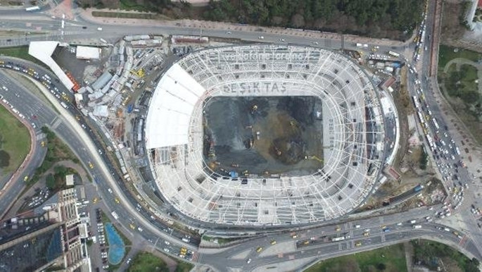 Vodafone Arena'da 'Beşiktaş' yazısı tamam - Sayfa 3