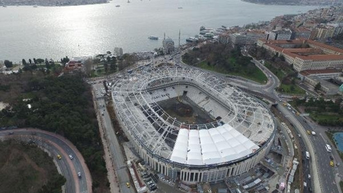 Vodafone Arena'da 'Beşiktaş' yazısı tamam - Sayfa 4