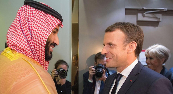  Fransa liderinden Riyad'a sürpriz ziyaret