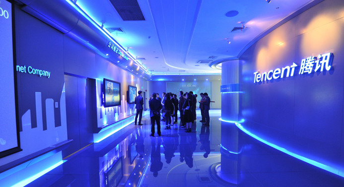 Çin'in internet devi Tencent, dünyanın en büyük beş şirketi arasına girdi