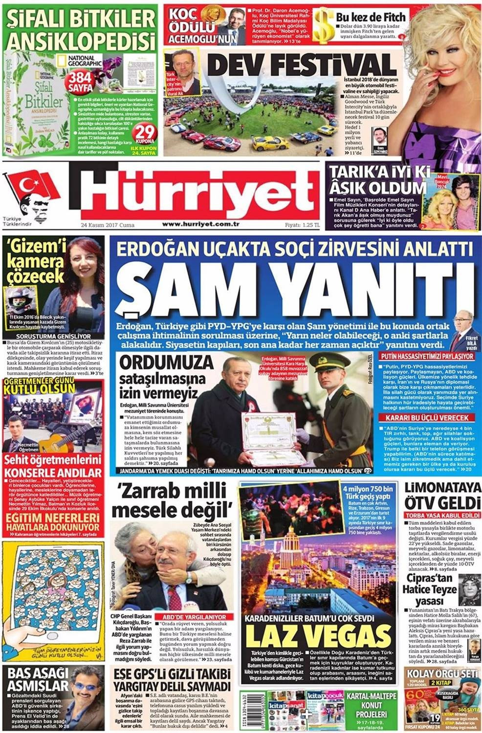 Günün gazete manşetleri (24 Kasım 2017) - Sayfa 2
