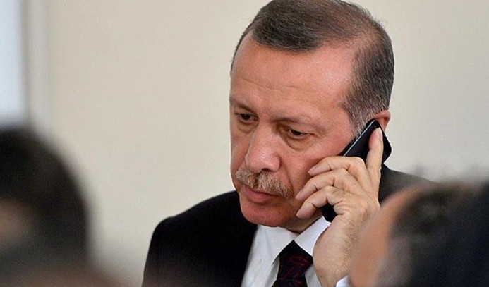 Erdoğan'dan Yılmaz'a taziye telefonu