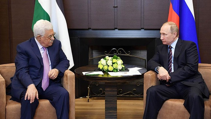 Putin ile Abbas 'Kudüs'ü görüştü