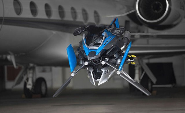 Uçan motosiklet BMW Hover Ride - Sayfa 3