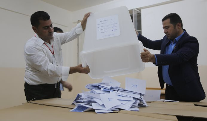 Kuzey Irak'ta oylar sayılıyor