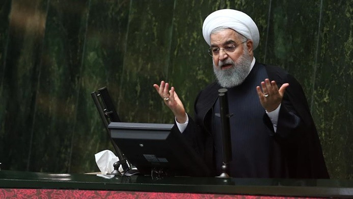 Cumhurbaşkanı Ruhani'nden 'yaptırım' yanıtı