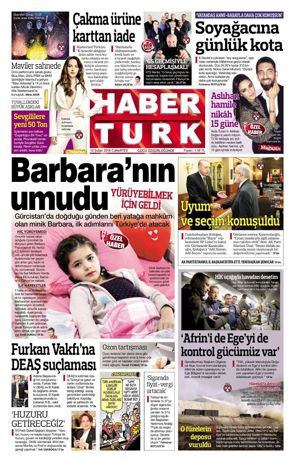Günün gazete manşetleri (10 Şubat 2018) - Sayfa 4