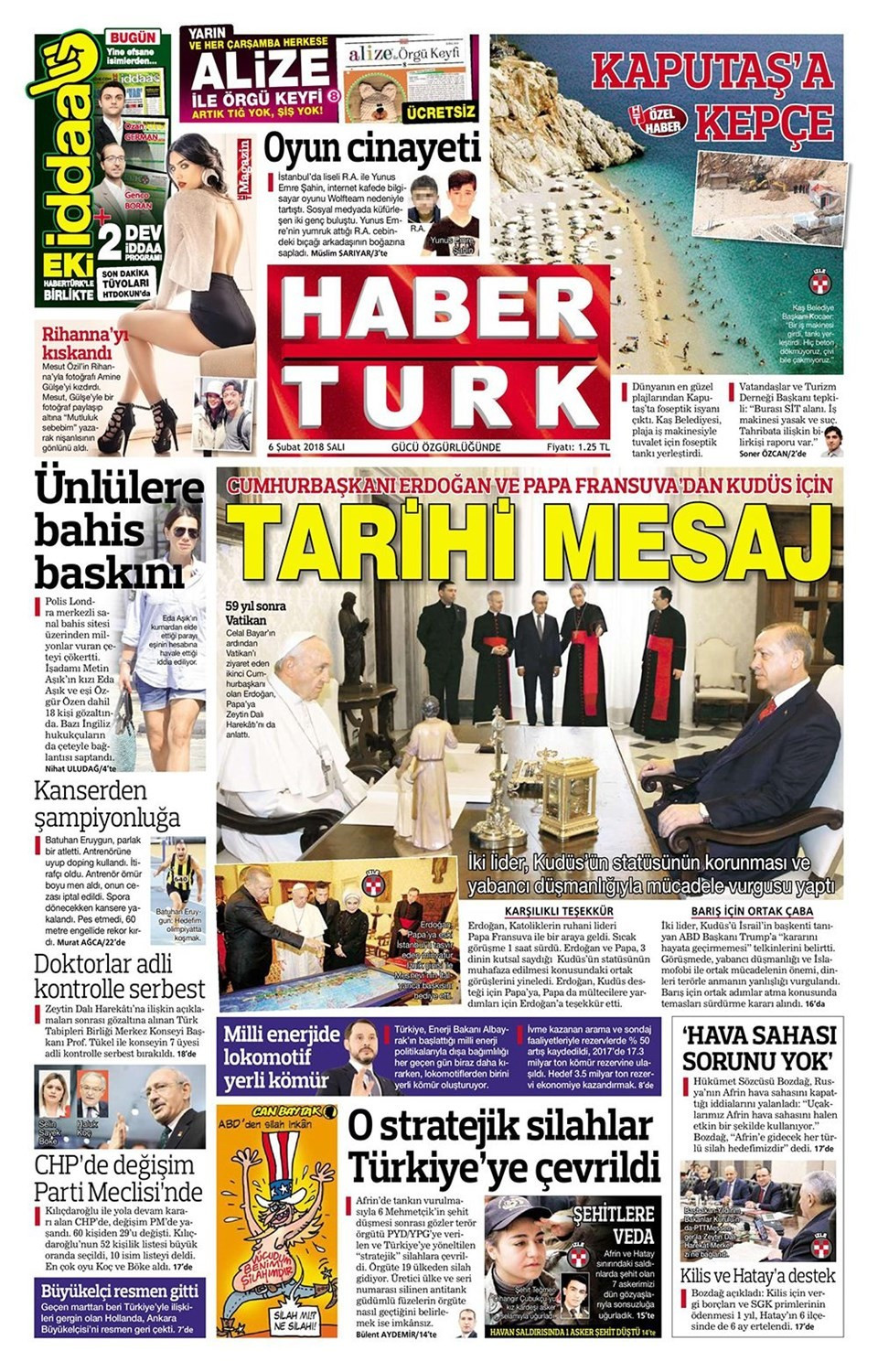 Günün gazete manşetleri (6 Şubat 2018) - Sayfa 4