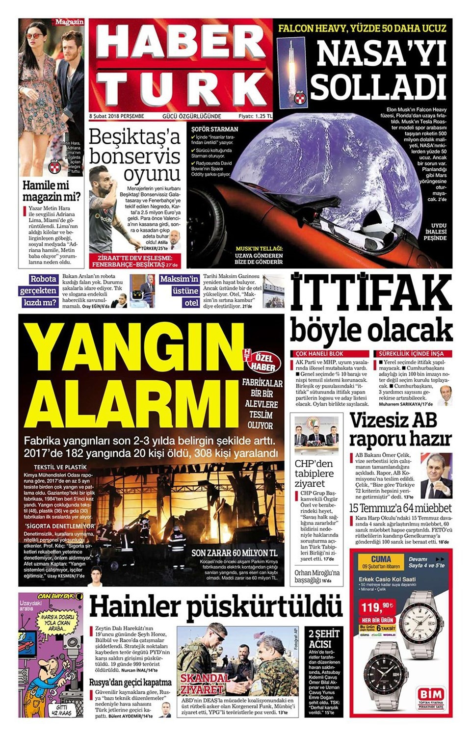 Günün gazete manşetleri (8 Şubat 2018) - Sayfa 4