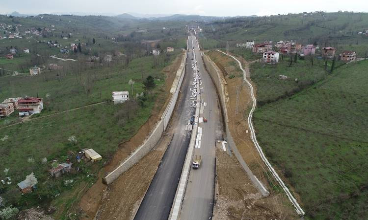 Ordu Çevre Yolu 30 milyon lira yakıt tasarrufu sağlayacak