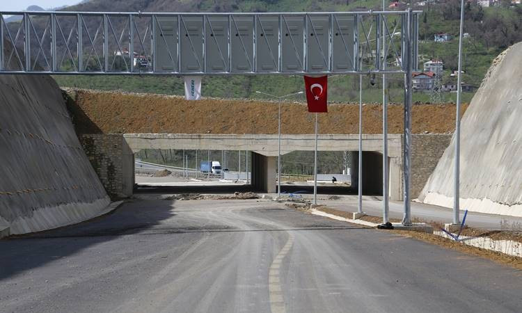 Ordu Çevre Yolu 30 milyon lira yakıt tasarrufu sağlayacak