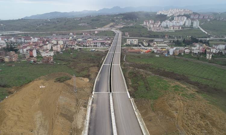 Ordu Çevre Yolu 30 milyon lira yakıt tasarrufu sağlayacak