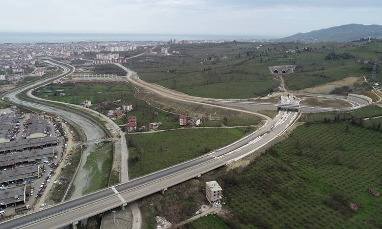 Ordu Çevre Yolu 30 milyon lira yakıt tasarrufu sağlayacak