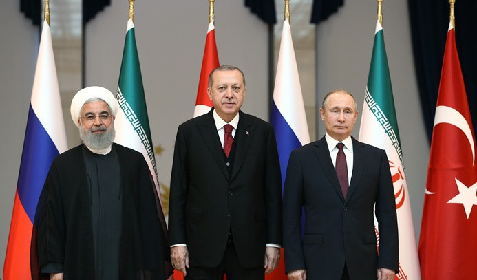Türkiye, Rusya ve İran'dan ortak Suriye bildirisi