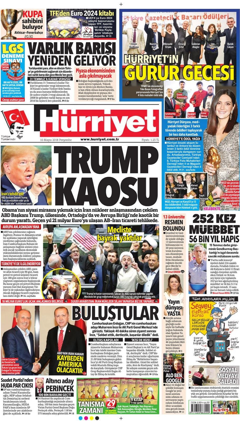 Günün gazete manşetleri (10 Mayıs 2018) - Sayfa 2