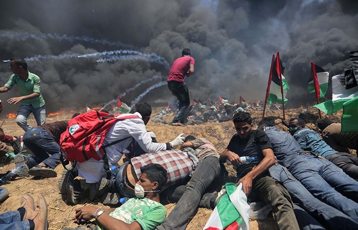 Gazze'de hayatını kaybeden Filistinli sayısı 43'e yükseldi