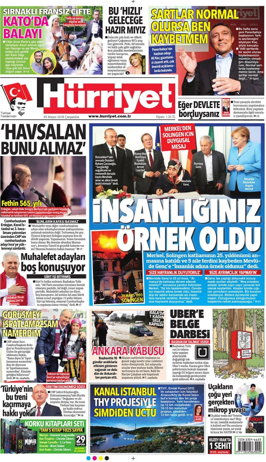 Günün gazete manşetleri (30 Mayıs 2018) - Sayfa 2
