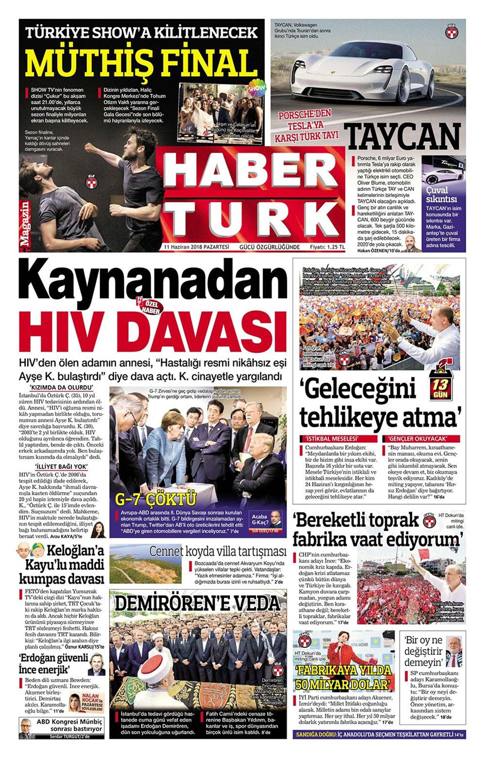 Günün gazete manşetleri (11 Haziran 2018) - Sayfa 4