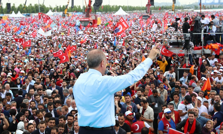 AK Parti'nin 'Büyük İstanbul Mitingi' gerçekleştirildi