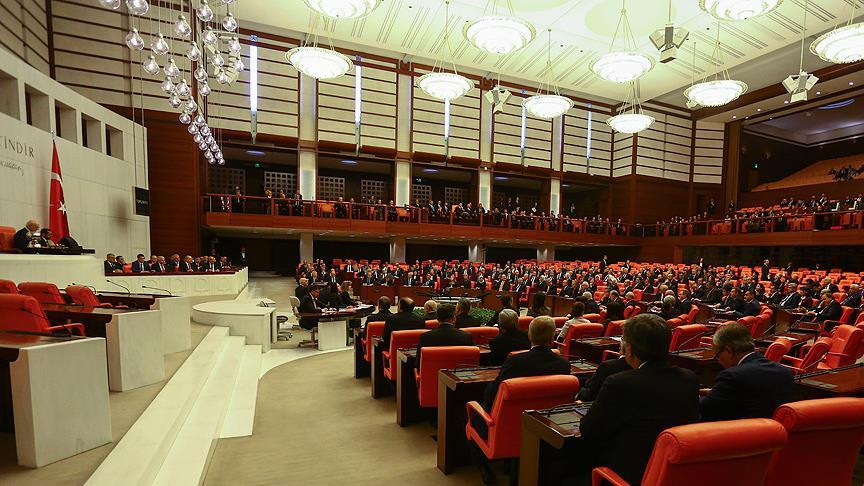 Partilerin Meclis'teki milletvekili dağılımları